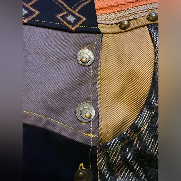 Unique Baroque Angels Never Die Skirt - Bohemian - Festival - Gypsy - NWOT - Picture 5 of 6